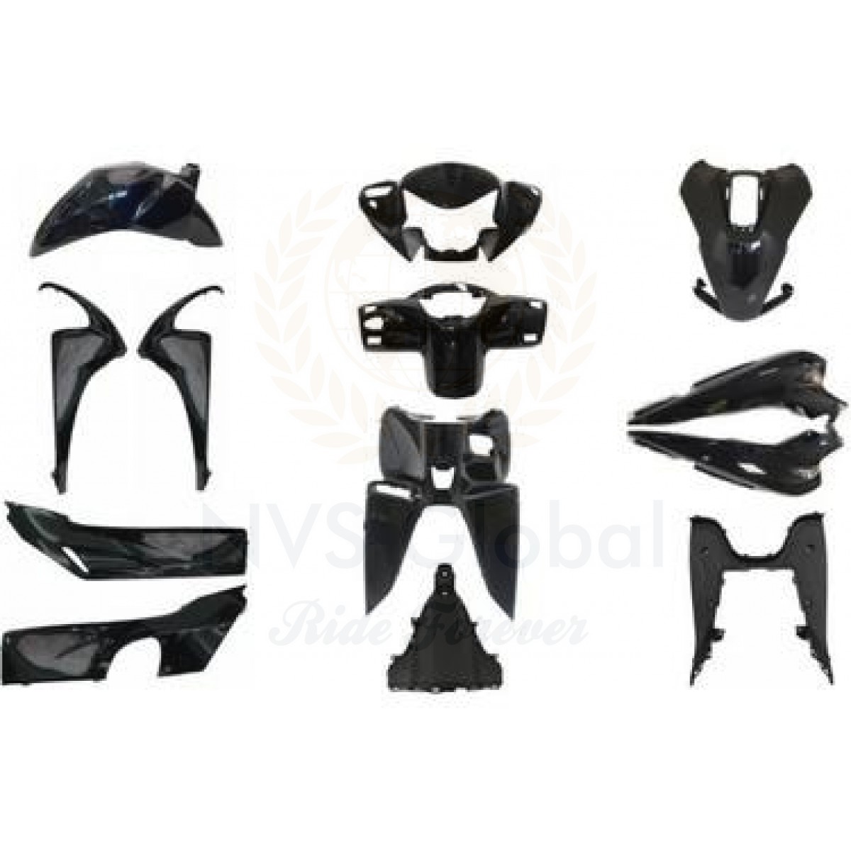 HONDA DIO KAPORTA SET GALAKSİ SİYAH HONDA DIO KAPORTA SET GALAKSİ SİYAH