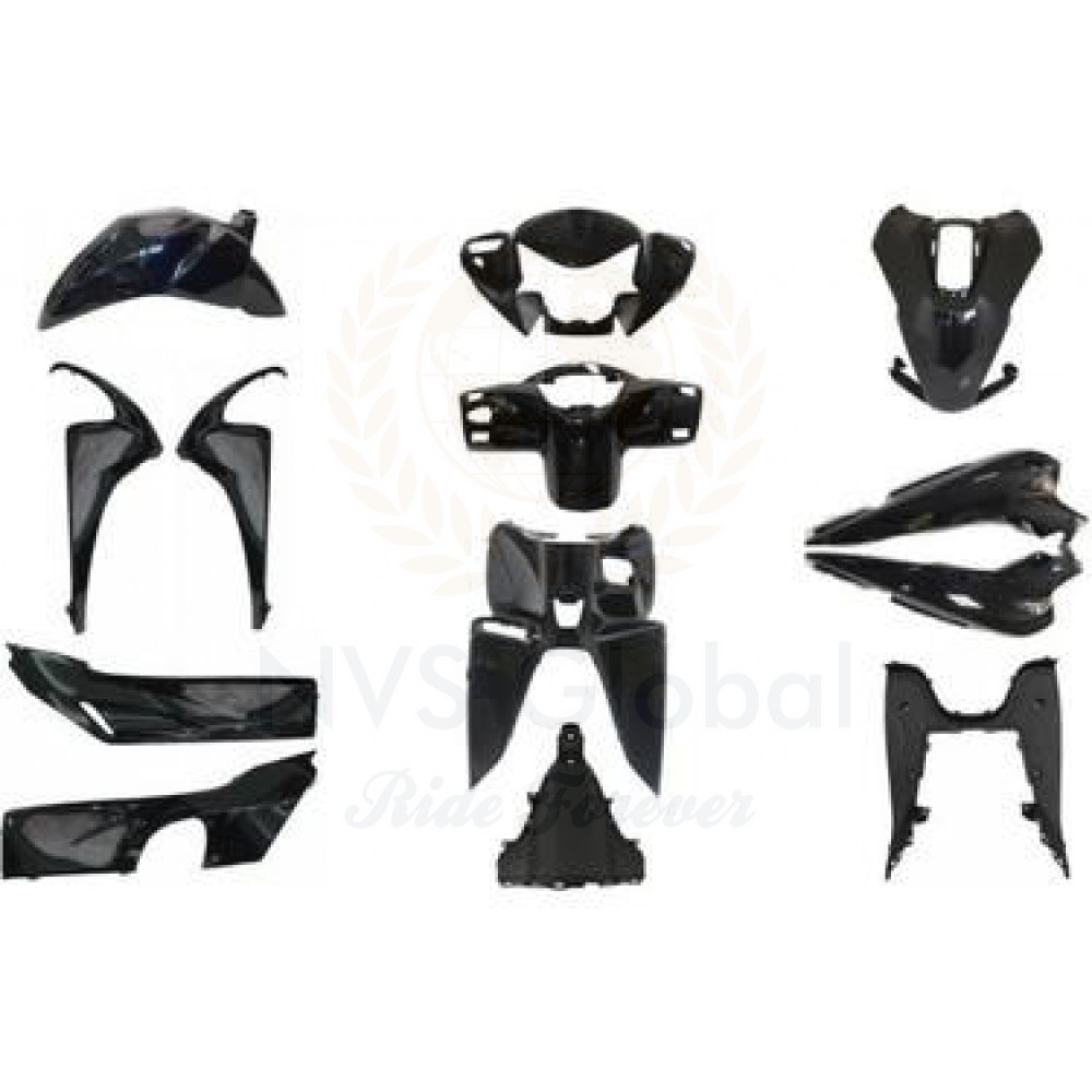 HONDA DIO KAPORTA SET GALAKSİ SİYAH