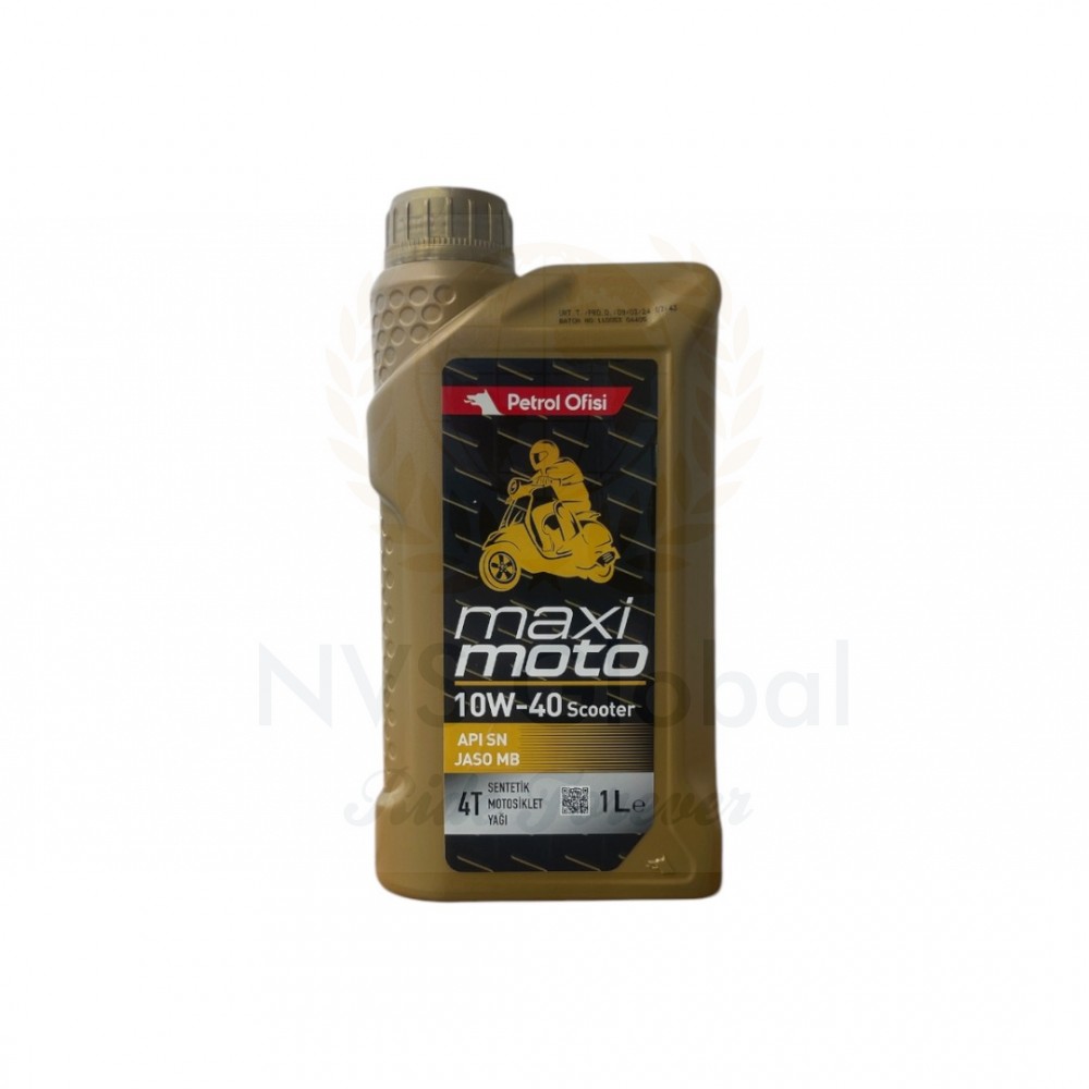 PETROL OFİSİ MAXİ MOTO 10W40 SCOOTER  1 LT