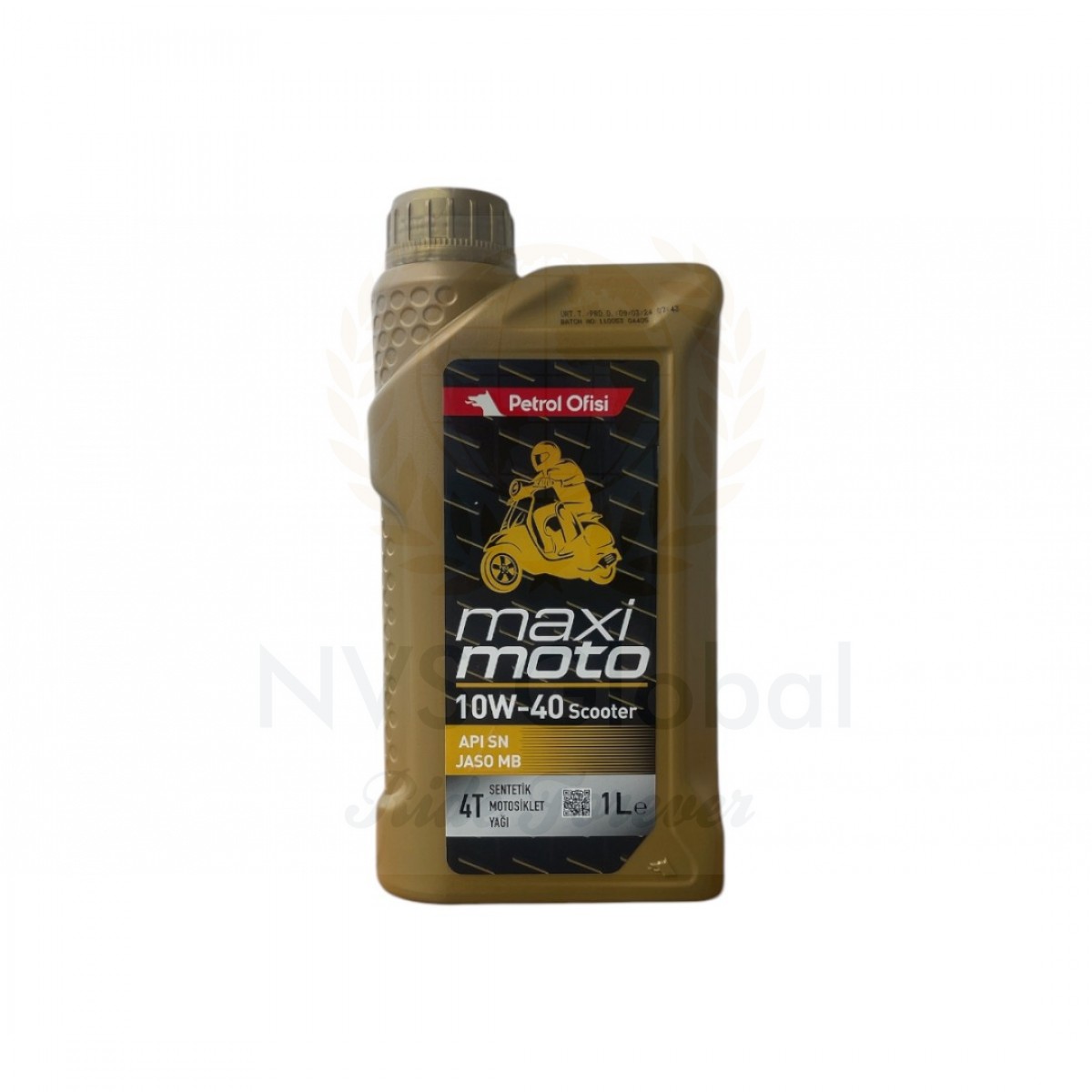 PETROL OFİSİ MAXİ MOTO 10W40 SCOOTER 4T 1 LT